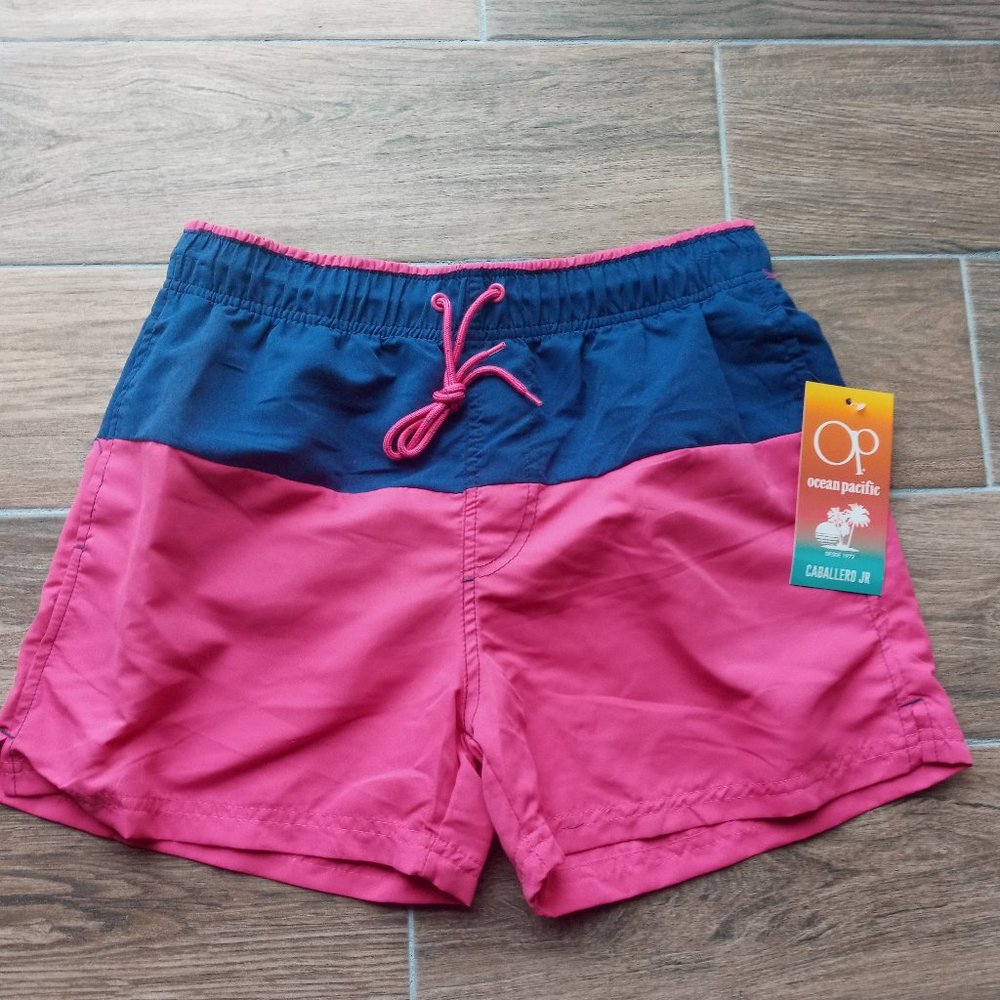 Ocean Pacific Board Shorts - "Two Tone Classic"